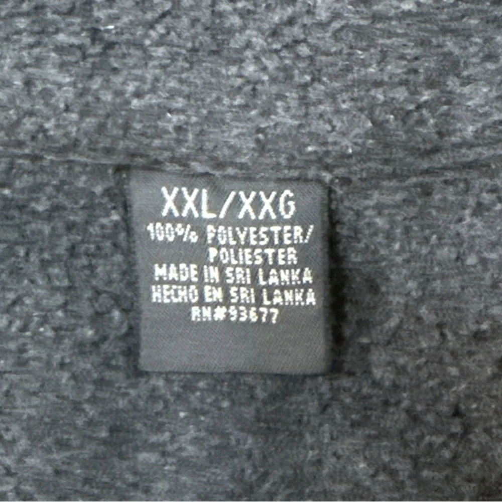St. John's Bay Plush Fleece in Gray and Yellow
